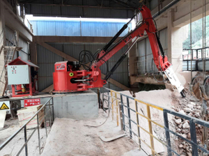China Stationary Type Hydraulic Boom System