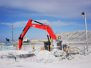 Stationary Hydraulic Breaker Boom System